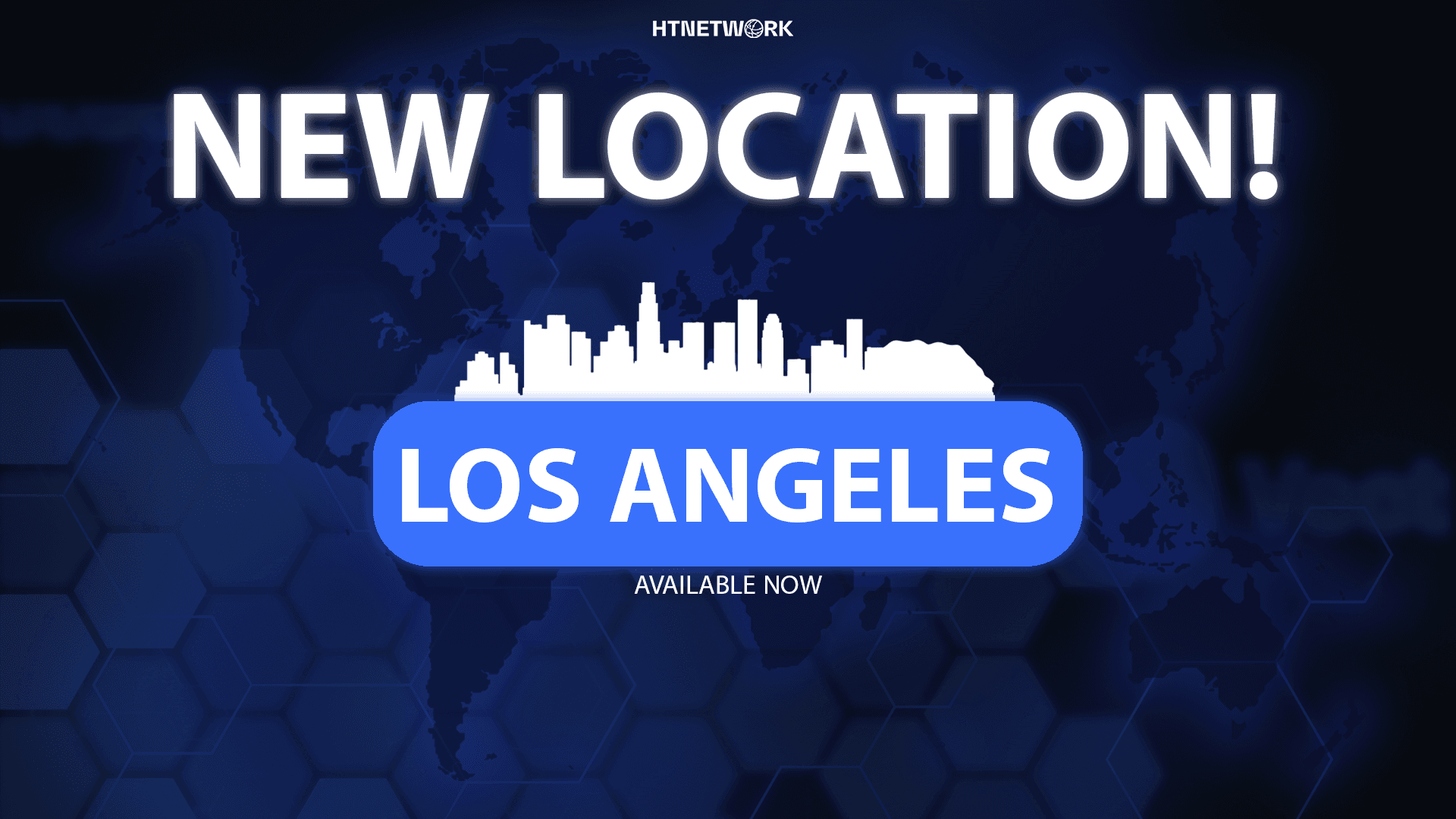 📢 New VPS Location: Los Angeles 🌴