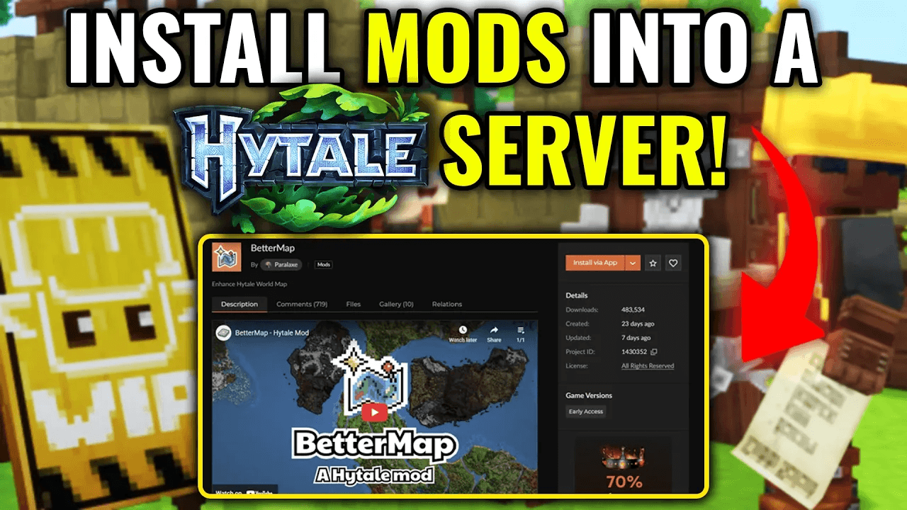How to Install Mods on a Hytale Server